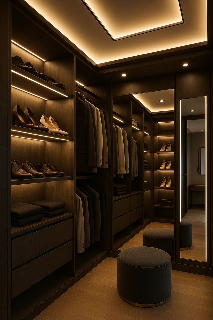 Quelle est la taille idéale d'un dressing ?